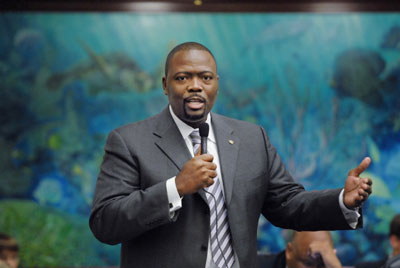 Reggie Fullwood is dropped from a Florida ballot after Notary errors on election paperwork.